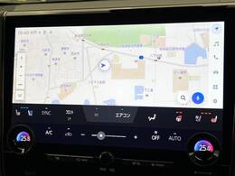 【メーカー純正14インチナビ】インテリアに溶け込むスタイリッシュな「専用設計」メーカーナビを装備♪視認性や操作性など基本性能にも優れ、より上質なカーライフをお楽しみいただけます。