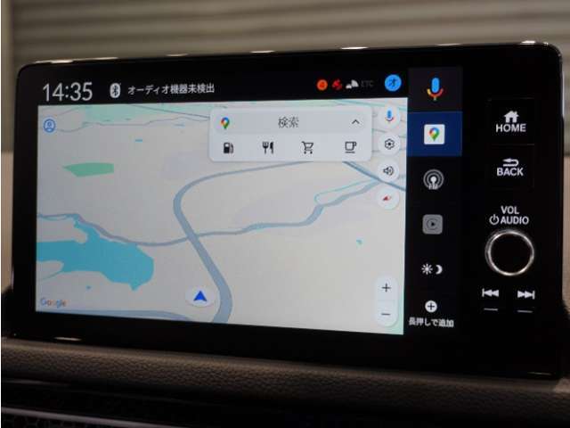 【Google搭載】Google マップを搭載。