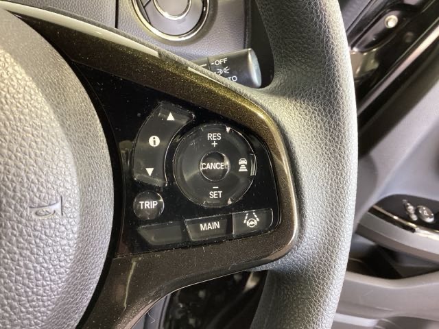 クルーズコントロールを装備しています。高速道路などで一定の速度で走ってくれるので運転が楽ですよ！速度を設定できますので、スピードの出しすぎにも注意できます。