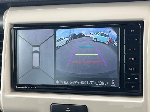 【全方位モニター用カメラ】専用のカメラにより、上から見下ろしたような視点で360度クルマの周囲を確認することができます☆死角部分も確認しやすく、狭い場所での切り返しや駐車もスムーズに行えます。