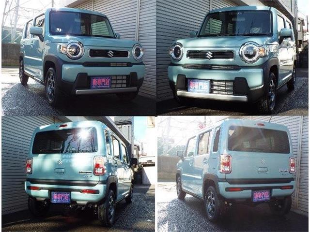 登録しただけの届け出済み未使用車のハスラー　ハイブリッドG！　フルタイム4WDです！お問い合わせはお早めに！