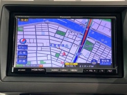社外ナビ搭載です。知らない道も安心ですね！