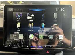 ALPINE11型DAプランになります。11インチの大画面でスマホコネクトApple CarPlay、AndroidAuto対応。HDMIのオプション追加でミラーリングも可能です。