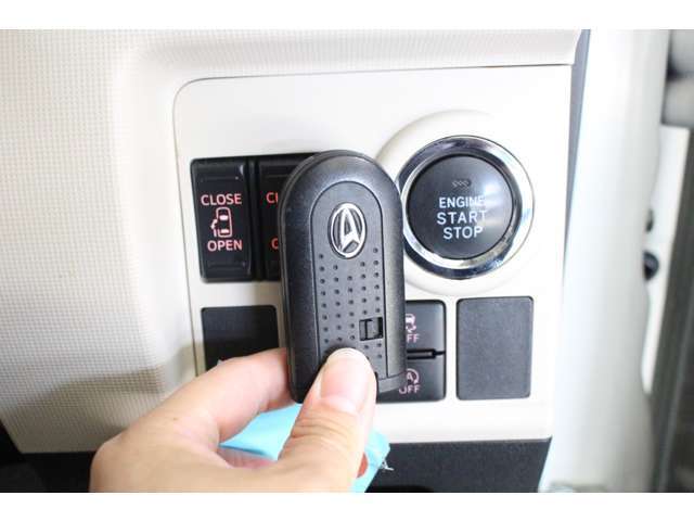 Pスタートエンジン始動、スマートキー