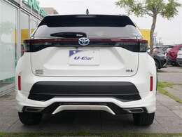 真後ろから見た状態です。