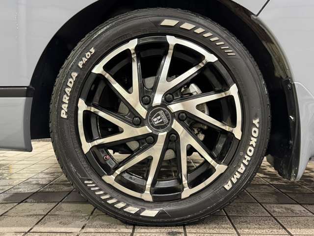 社外18inアルミ