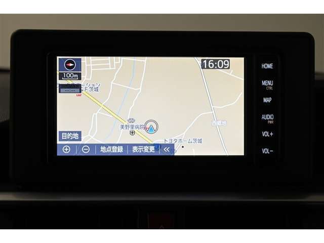 純正SDナビゲーションです。（NSZT-W68T）　初めて行く場所も道に迷うことなく安心です。