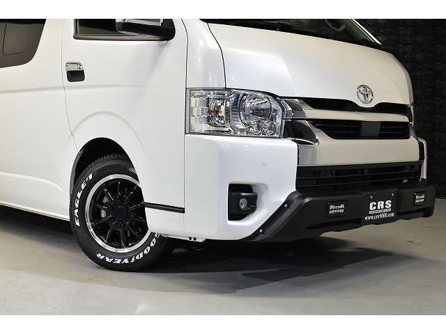 ■AftermarketLED付フロントバンパーガード★即納台数多数取り揃え！気に入っていただけるお車ご提案します☆ご来店お待ちしております。シーアールエス大阪06-6852-9000