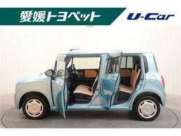 広い開口部で乗り降りラクラク♪