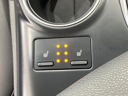 【シートヒーター】寒い日に重宝するシートヒーター！エアコンより早く温まってくれるので寒がりの人も安心ですね♪エアコンの温風は乾燥するから苦手、という方にもをおすすめです。