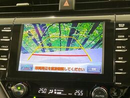 【バックカメラ】駐車時に後方がリアルタイム映像で確認できます。大型商業施設や立体駐車場での駐車時や、夜間のバック時に大活躍！運転スキルに関わらず、今や必須となった装備のひとつです！
