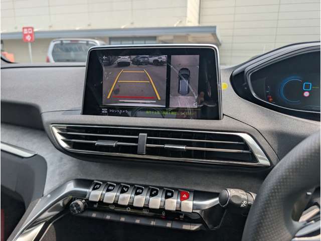 ワイドビューバックカメラ＆フロントカメラ＆前後ソナーセンサー装備