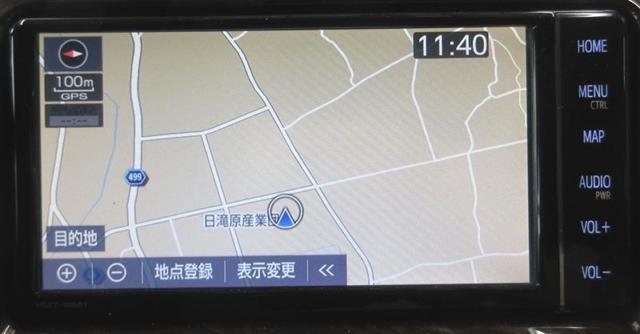 フルセグテレビ・CD・DVD・Bluetooth・SDオーディオ対応ナビです。