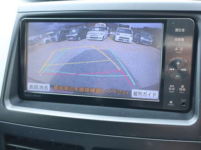 ★バックカメラ★運転席から画面上で安全確認ができます。駐車が苦手な方にもオススメな便利機能です♪