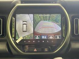 【全方位モニター用カメラ】専用のカメラにより、上から見下ろしたような視点で360度クルマの周囲を確認することができます☆死角部分も確認しやすく、狭い場所での切り返しや駐車もスムーズに行えます。