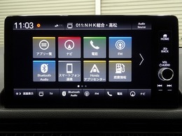 ホンダ純正ナビなのでダッシュボードにスッキリと収まっています。土地勘の無い所でも道に迷わず安心ですね！