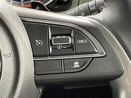 【アダプティブクルーズコントロール（ACC）】アクセルを踏まなくても、設定した速度で走行したり、先行謝意追従したりできます！機能には限界があるためご注意ください。