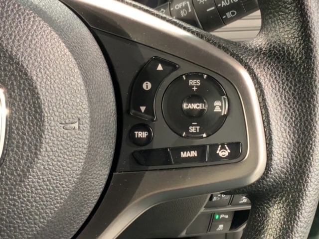 クルーズコントロールを装備しています。高速道路などで一定の速度で走ってくれるので運転が楽ですよ！速度を設定できますので、スピードの出しすぎにも注意できます。