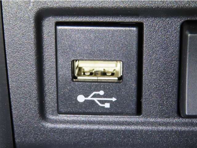 USB端子を装備しております。