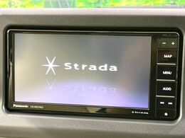 【ナビゲーション】目的地までしっかり案内してくれる使いやすいナビ。Bluetooth接続すればお持ちのスマホやMP3プレイヤーの音楽を再生可能！毎日の運転がさらに楽しくなります！！