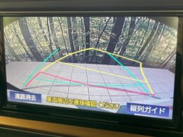 【バックカメラ】駐車時に後方がリアルタイム映像で確認できます。大型商業施設や立体駐車場での駐車時や、夜間のバック時に大活躍！運転スキルに関わらず、今や必須となった装備のひとつです！