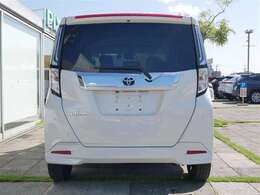 真後ろから見た状態です。