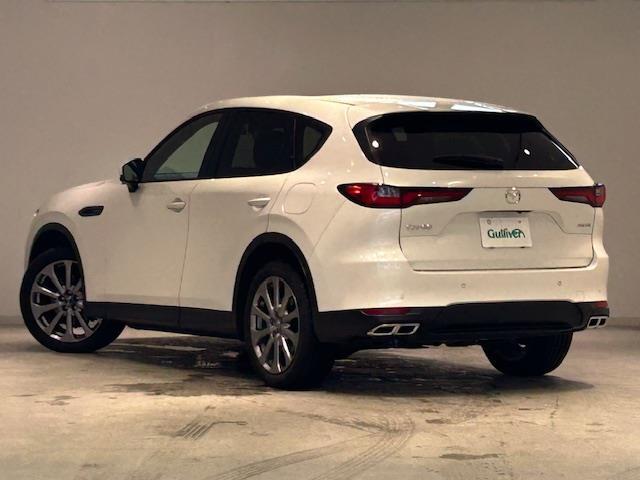 お車を左後ろから見るとこのような感じになります。テールランプやドアバイザー等装備品を確認できます。