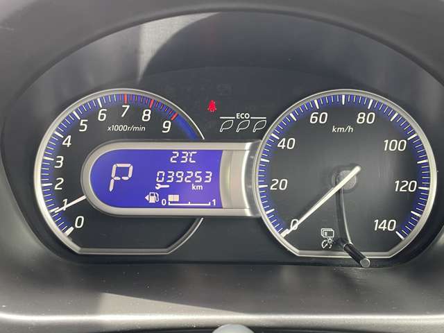 【スピードメーター】メーターがシンプルで見やすく運転しやすいですね！