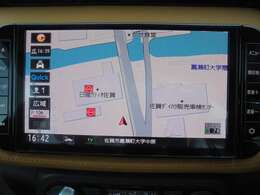 ナビが付いてるので初めての場所でもスムーズに走行することができます！