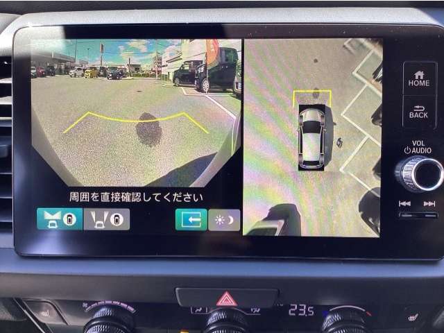フロントカメラ映像