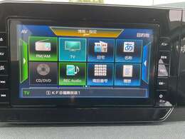 純正メモリーナビ付いています☆オーディオ類の機能も充実しています。