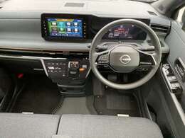 運転席周りの装備がご覧いただけます。展示場では実際にシートに座って確認していただけます。