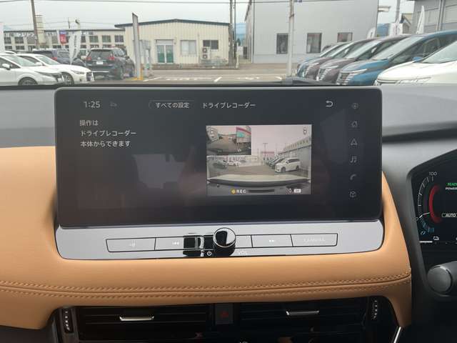 ドライブレコーダーの映像をナビゲーションで確認できます☆