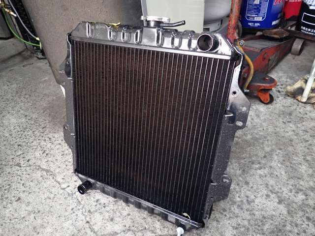 4年＆29000キロ前にリビルトラジエターに交換済！