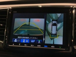 全方位モニターがついています！　車の周囲を360°安全確認できるので、普段の駐車はもちろんの事、縦列駐車や幅寄せの際にも活躍してくれますよ。