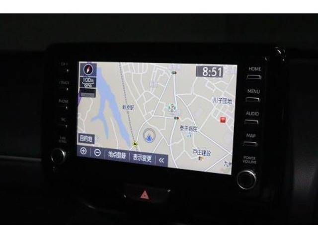ディスプレイオーディオを装備！　施設名などから、すぐに最適ルートを検索します。（機種によりナビやコネクトサービス等ご利用の際は、別途契約が必要となる場合があります）
