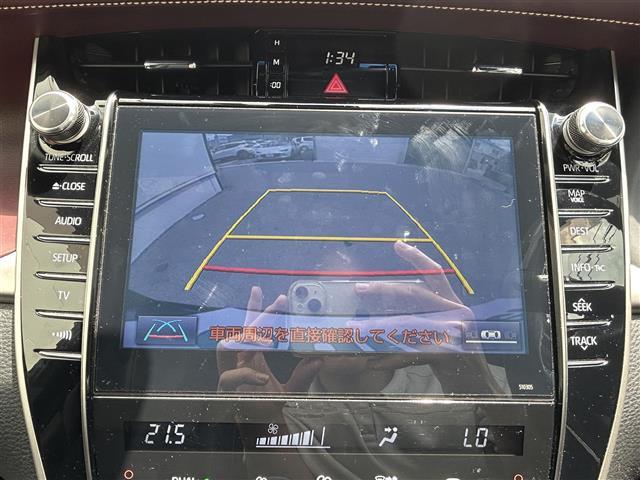 【バックカメラ】バックカメラで駐車も安心！