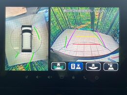 【全方位モニター用カメラ】専用のカメラにより、上から見下ろしたような視点で360度クルマの周囲を確認することができます☆死角部分も確認しやすく、狭い場所での切り返しや駐車もスムーズに行えます。