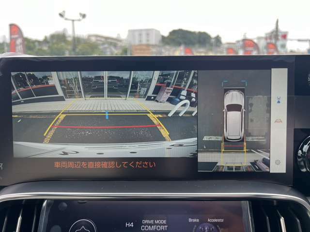 バックカメラ、アラウンドビューモニター装備になります。