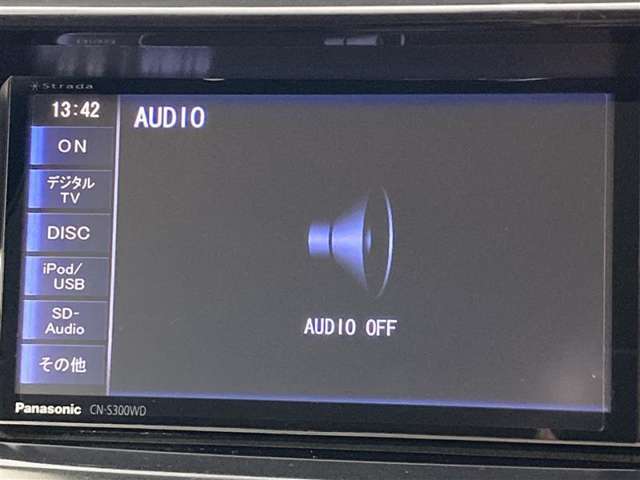 フルセグTVの視聴が可能です。