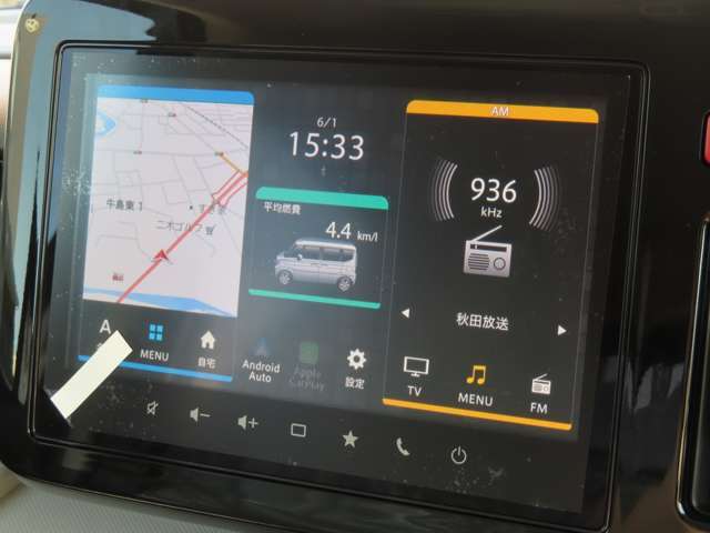スズキM-OP　大画面ナビ搭載！Bluetooth/TV/USB/対応です。【スズキメーカーオプション品】