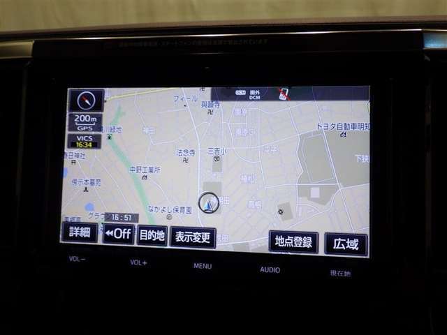 ナビ装着車で知らない道もラクラク！