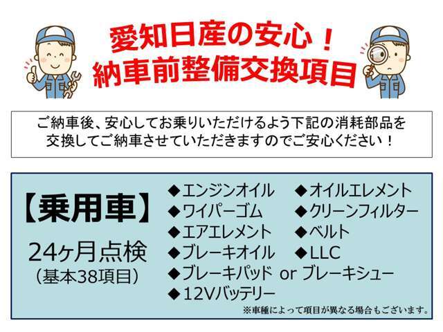 ★ご納車後安心してご使用いただけるように納車前整備時にバッテリー交換させていただきます！