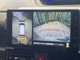 【マルチテレインモニター】車のフロントやサイドのカメラ画像を同時にモニター表示することで、悪路や狭い道を走行時でも周囲の状況確認ができ安心！本格SUVにうれしい装備です♪