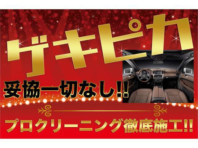 業務用の専用クリーナーと専用洗剤で室内を徹底洗浄！