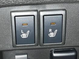 【シートヒーター】寒い日に重宝するシートヒーター！エアコンより早く温まってくれるので寒がりの人も安心ですね♪エアコンの温風は乾燥するから苦手、という方にもをおすすめです。