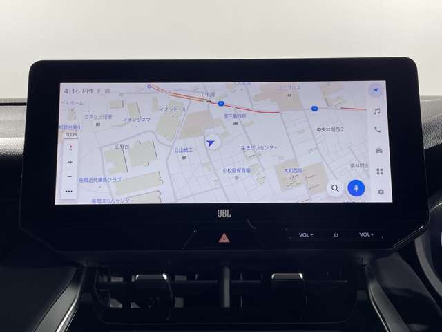 【純正ナビ】専用設計で車内の雰囲気にマッチ！ナビ利用時のマップ表示は見やすく、いつものドライブがグッと楽しくなります！