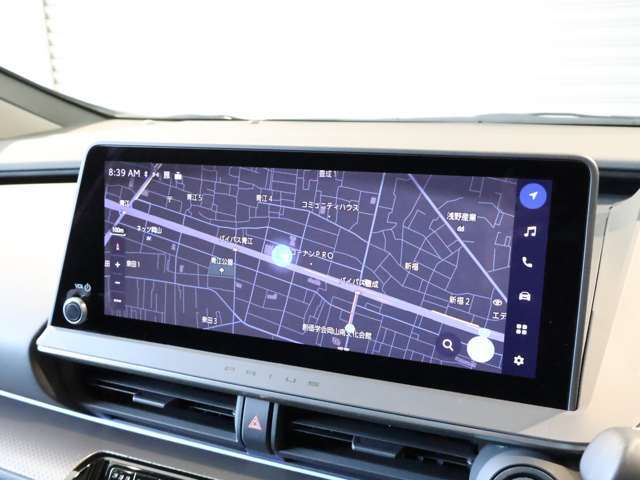 12.3型ディスプレイオーディオです☆タッチパネルになっており、メニューのアクセスのしやすさや使いやすいディスプレイオーディオです♪