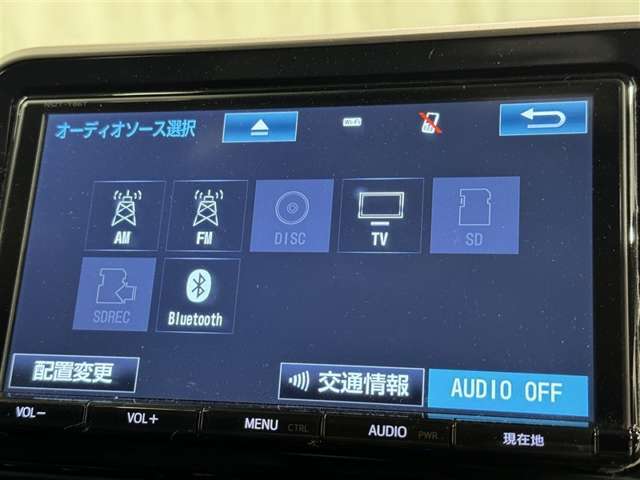 ブルートゥースオーディオ機能付です！お持ちの　i-Pоdなどで音楽を楽しめます。