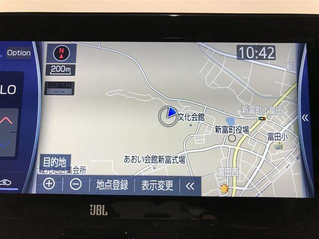 純正ナビ付き